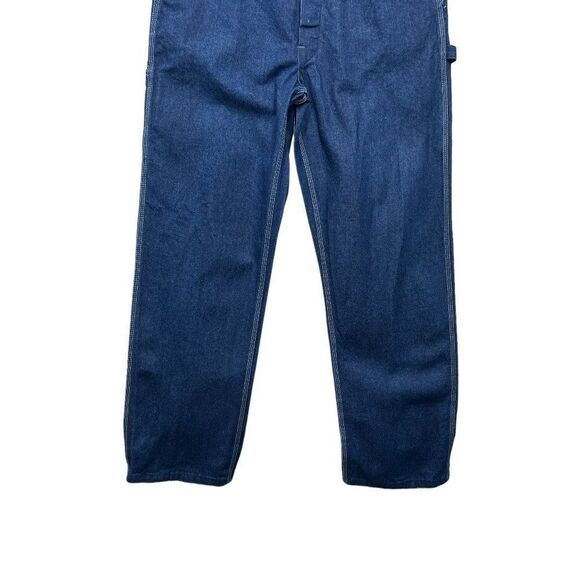 Vintage Liberty Men's Medium Wash Denim Overalls - Made in USA! - Picture 4 of 10